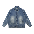COG Vintage Wash Zip Up Denim Jacket