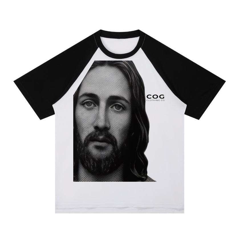 The Gospel Tee 100 – Unisex (front close-up)