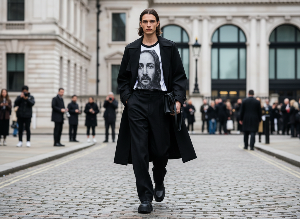 The Gospel Tee 100 London street-style (lifestyle)