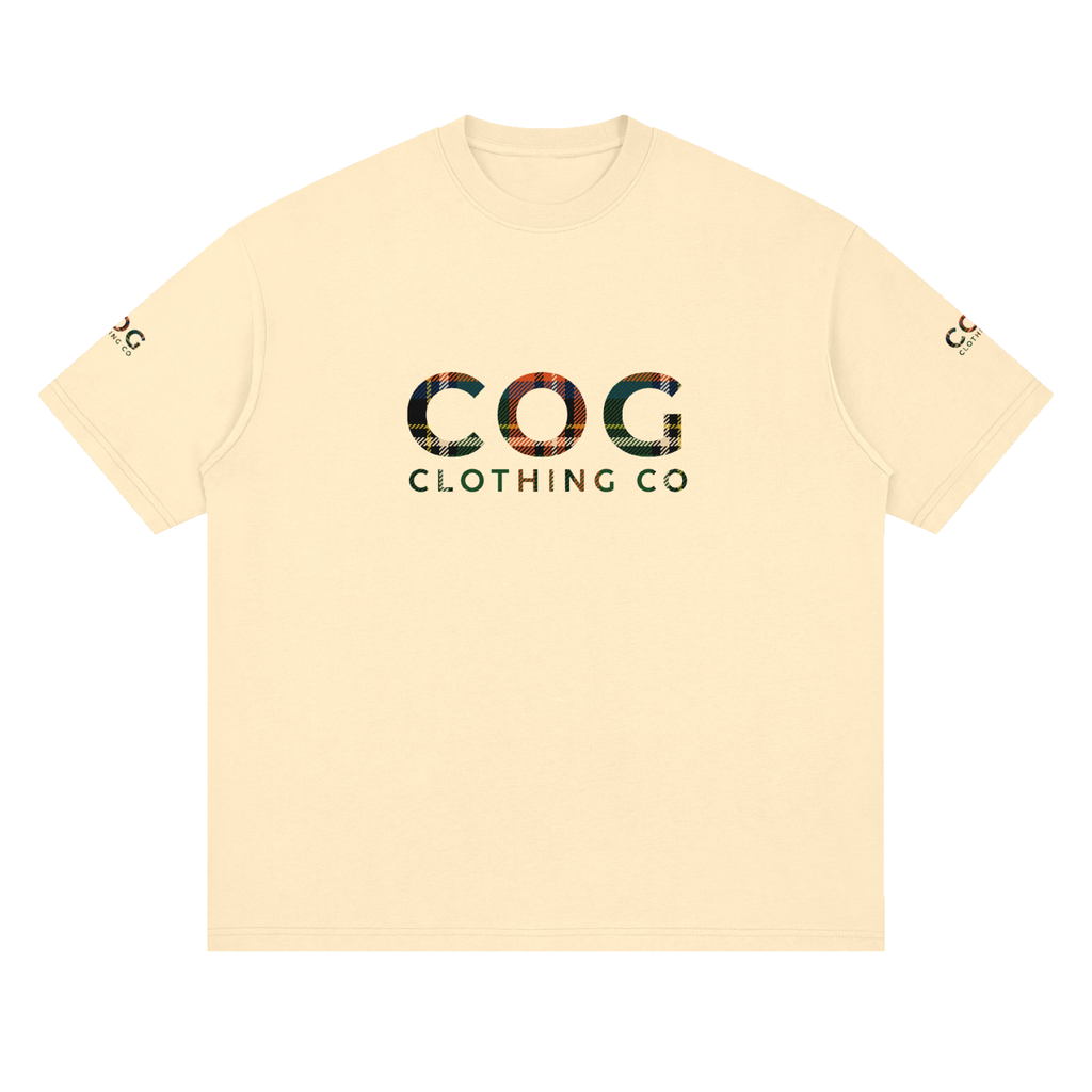 Tartan Street Crusader 600 Streetwear Loose Drop Shoulder T-Shirt