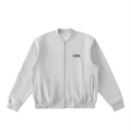 COG Biker Bomber 400 Essential Zip-Up Fleeced Varsity Jacket