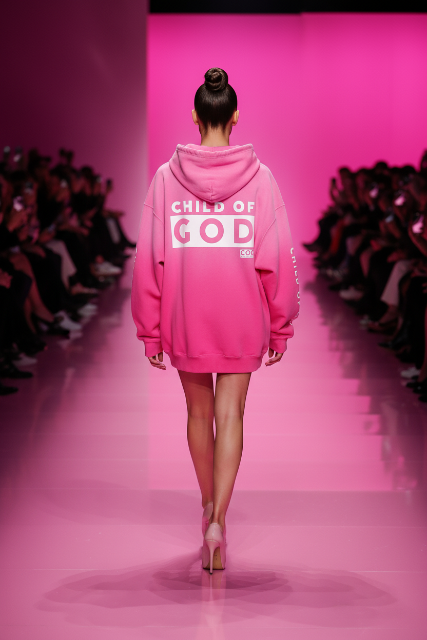 Female Runway Back