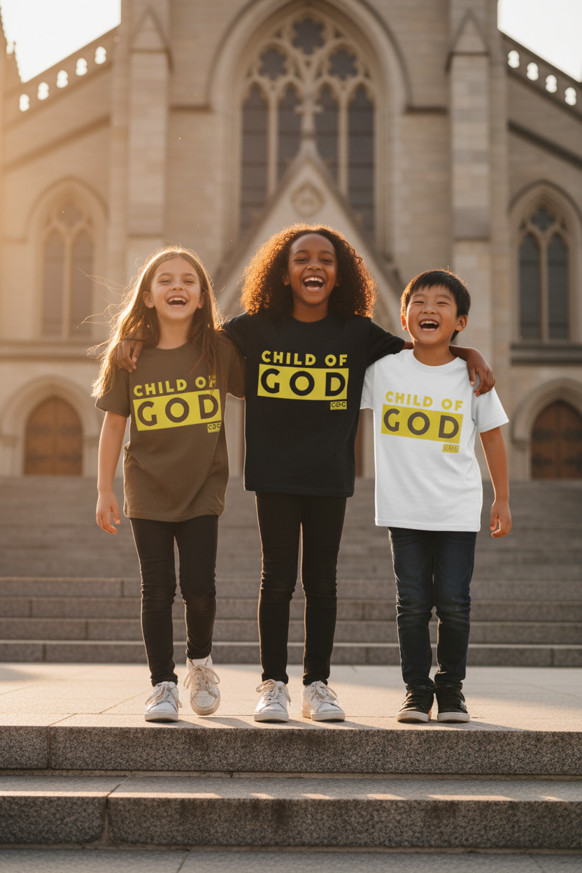 Group CHILD OF GOD Church Steps